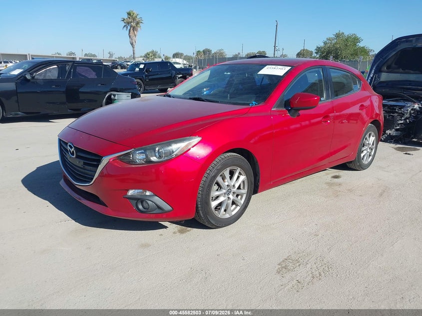 2016 Mazda 3 VIN JM1BM1L76G1326207 IAAI salvage auction — SIDE, Salvage Title, sold $2,050 on 2026-07-31 (photo 2)
