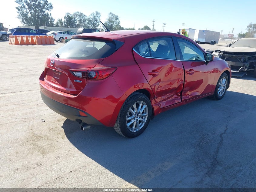 2016 Mazda 3 VIN JM1BM1L76G1326207 IAAI salvage auction — SIDE, Salvage Title, sold $2,050 on 2026-07-31 (photo 4)