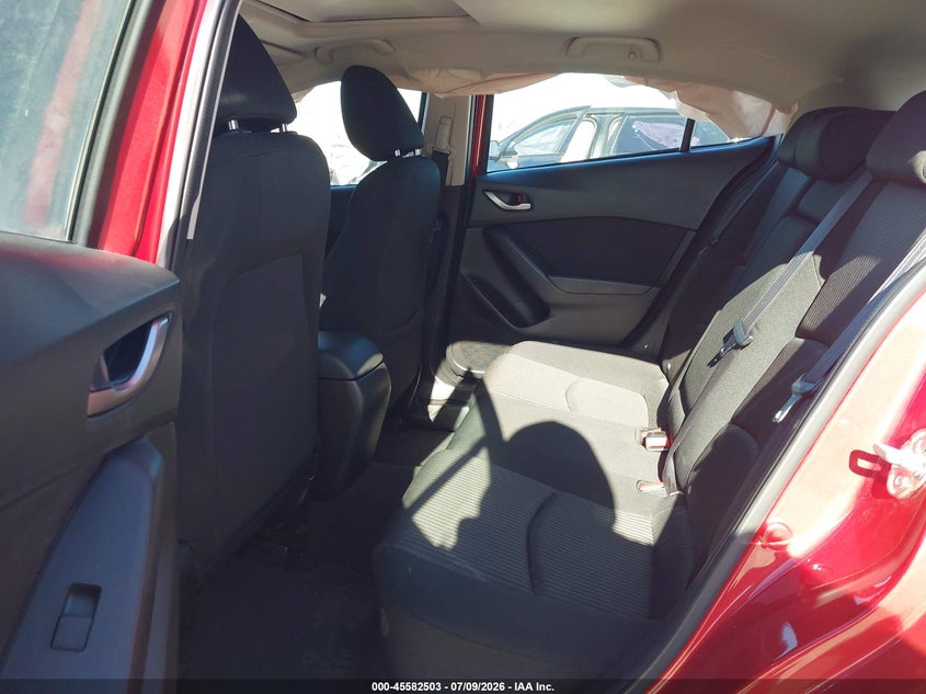2016 Mazda 3 VIN JM1BM1L76G1326207 IAAI salvage auction — SIDE, Salvage Title, sold $2,050 on 2026-07-31 (photo 8)