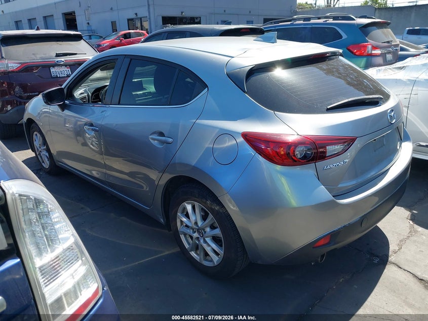 2016 Mazda 3 VIN JM1BM1M7XG1349228 IAAI salvage auction — RIGHT FRONT, Salvage Title, sold $25 on 2026-07-29 (photo 3)