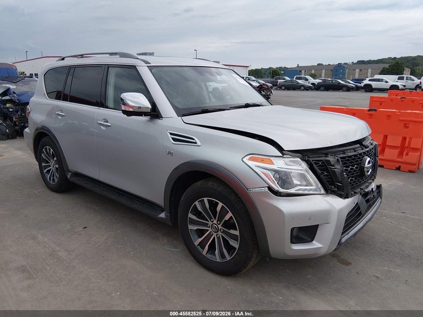 2020 Nissan Armada VIN JN8AY2NC0L9618998 — IAAI salvage auction photo