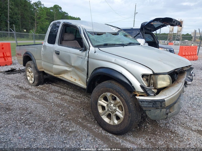 2004 Toyota Tacoma VIN 5TEWN72NX4Z322843 IAAI salvage auction — ROLLOVER, Salvage (Mississippi), sold $300 on 2026-07-31 (photo 1)