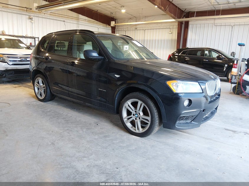 2012 BMW X3 VIN 5UXWX7C50CL975377 IAAI salvage auction — NORMAL WEAR, Clear (Utah), sold $225 on 2026-07-13 (photo 1)