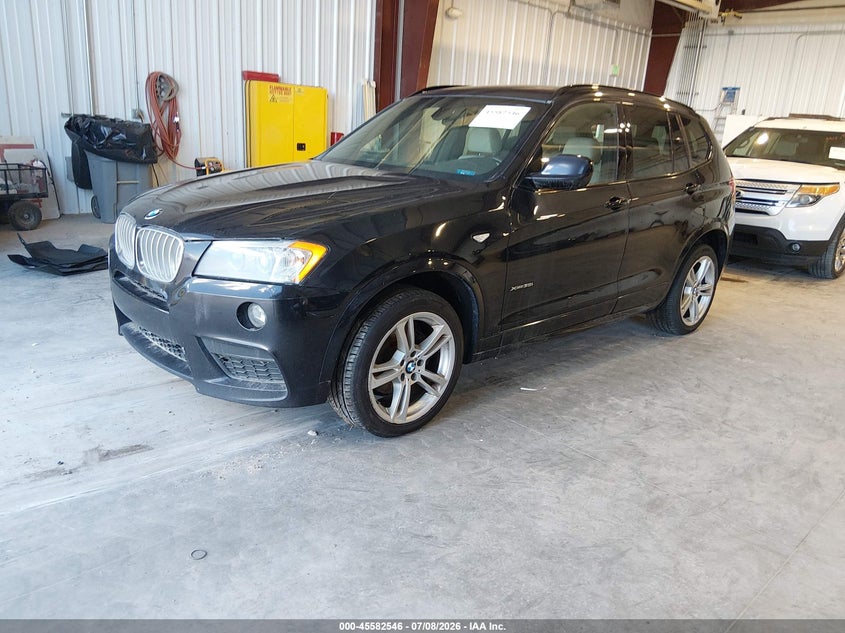 2012 BMW X3 VIN 5UXWX7C50CL975377 IAAI salvage auction — NORMAL WEAR, Clear (Utah), sold $225 on 2026-07-13 (photo 2)