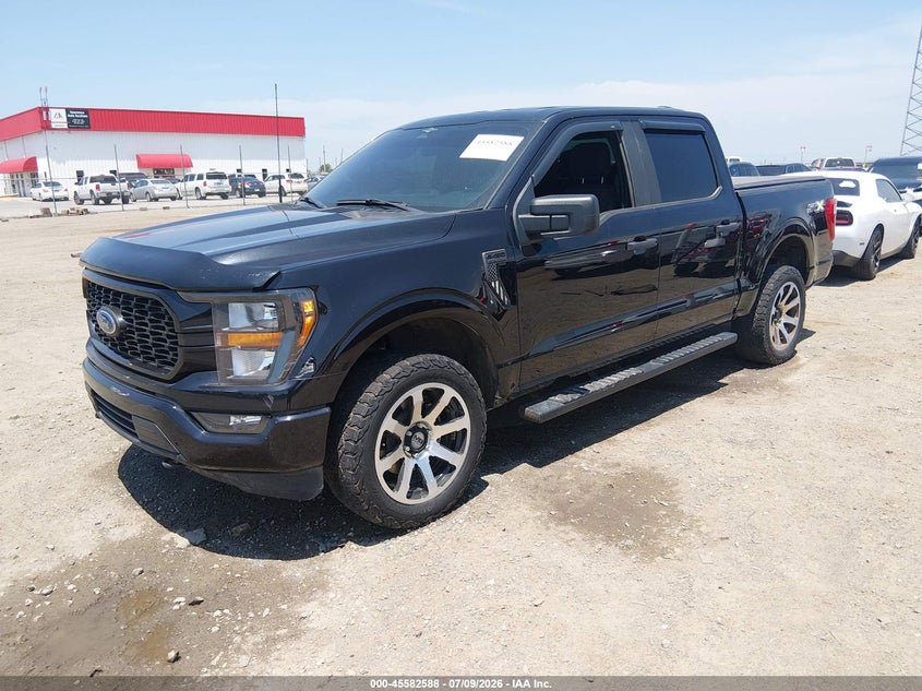 2023 Ford F-150 VIN 1FTFW1E57PKF37532 IAAI salvage auction — FRONT END, Clear (Arkansas), sold $16,400 on 2026-07-29 (photo 2)