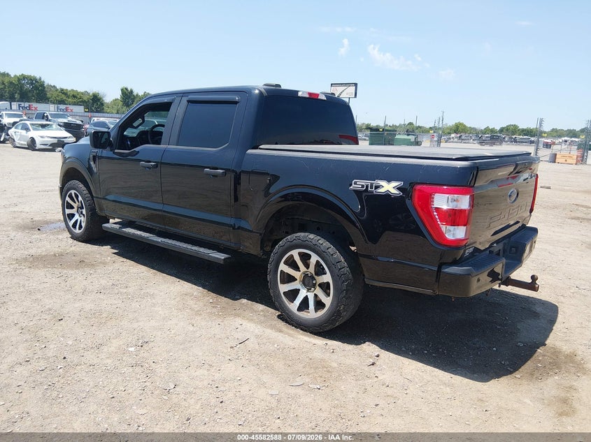 2023 Ford F-150 VIN 1FTFW1E57PKF37532 IAAI salvage auction — FRONT END, Clear (Arkansas), sold $16,400 on 2026-07-29 (photo 3)