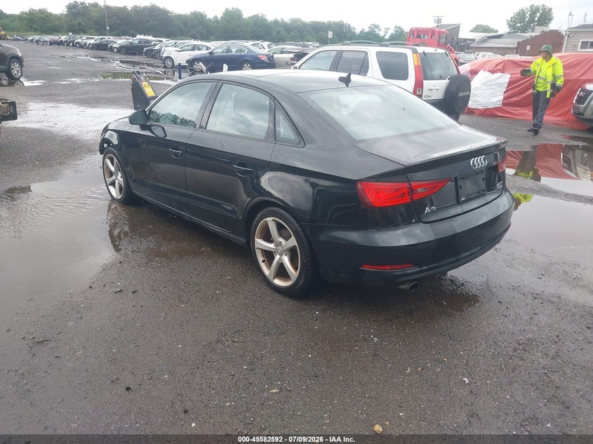 2015 Audi A3 VIN WAUBFGFF8F1124545 IAAI salvage auction — FRONT END, Salvage (Idaho), sold $25 on 2026-07-29 (photo 3)