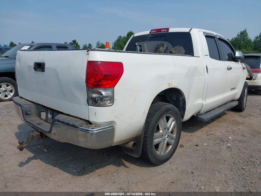 2007 Toyota Tundra VIN 5TBBV581X7S476437 IAAI salvage auction — Burn Engine, Mv-907A (New York), sold $100 on 2026-07-30 (photo 4)