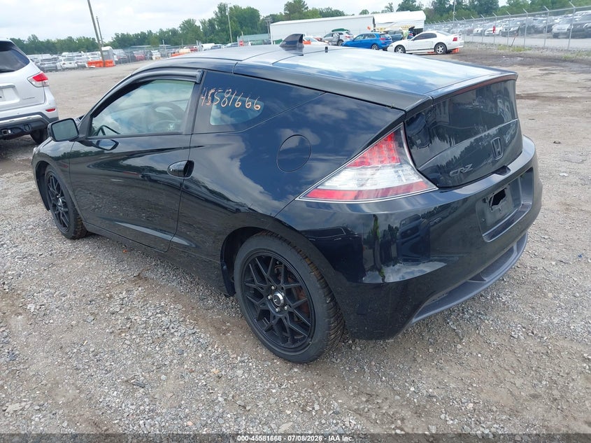 2011 Honda Cr-z VIN JHMZF1C63BS013360 IAAI salvage auction — UNKNOWN, Clear (Virginia), sold $1,000 on 2026-07-24 (photo 3)