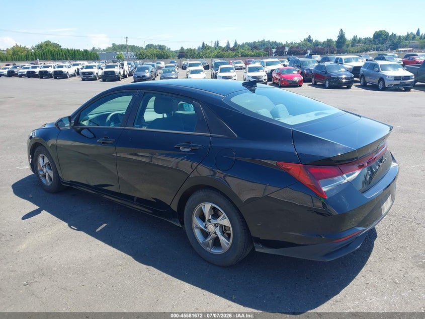 2021 Hyundai Elantra VIN 5NPLL4AG2MH047451 IAAI salvage auction — NORMAL WEAR, Sf97 (Oregon), sold $8,800 on 2026-07-29 (photo 3)