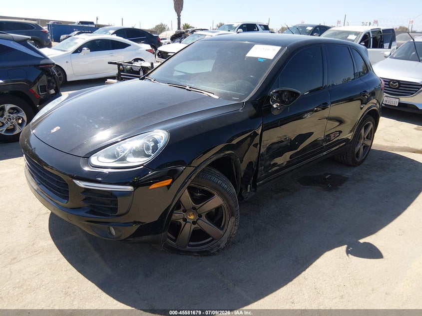2018 Porsche Cayenne VIN WP1AA2A2XJKA07748 IAAI salvage auction — LEFT FRONT, Salvage Title, sold $5,200 on 2026-09-10 (photo 2)