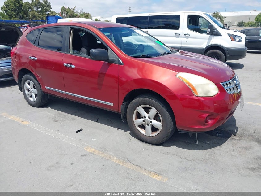 2012 Nissan Rogue VIN JN8AS5MT8CW281910 IAAI salvage auction — NORMAL WEAR, App For Dup Salv Title - Dealer (California), sold $325 on 2026-07-20 (photo 1)
