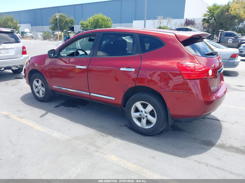 2012 Nissan Rogue VIN JN8AS5MT8CW281910 IAAI salvage auction — NORMAL WEAR, App For Dup Salv Title - Dealer (California), sold $325 on 2026-07-20 (photo 3)