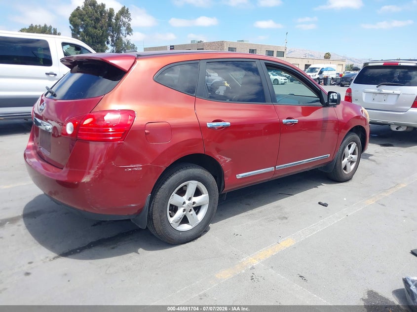 2012 Nissan Rogue VIN JN8AS5MT8CW281910 IAAI salvage auction — NORMAL WEAR, App For Dup Salv Title - Dealer (California), sold $325 on 2026-07-20 (photo 4)