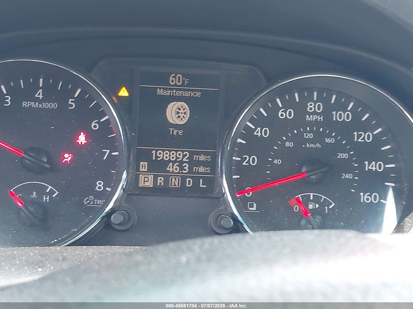 2012 Nissan Rogue VIN JN8AS5MT8CW281910 IAAI salvage auction — NORMAL WEAR, App For Dup Salv Title - Dealer (California), sold $325 on 2026-07-20 (photo 7)