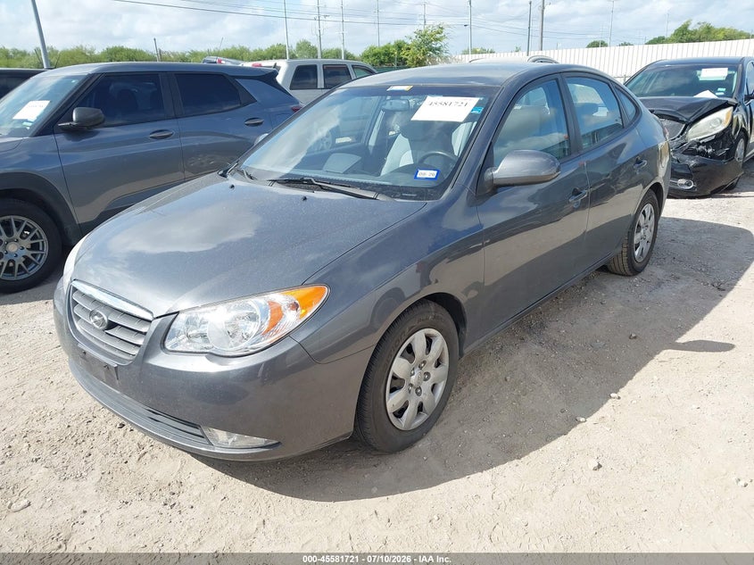 2008 Hyundai Elantra VIN KMHDU46D88U557861 IAAI salvage auction — NORMAL WEAR, Original (Texas), sold $800 on 2026-07-20 (photo 2)