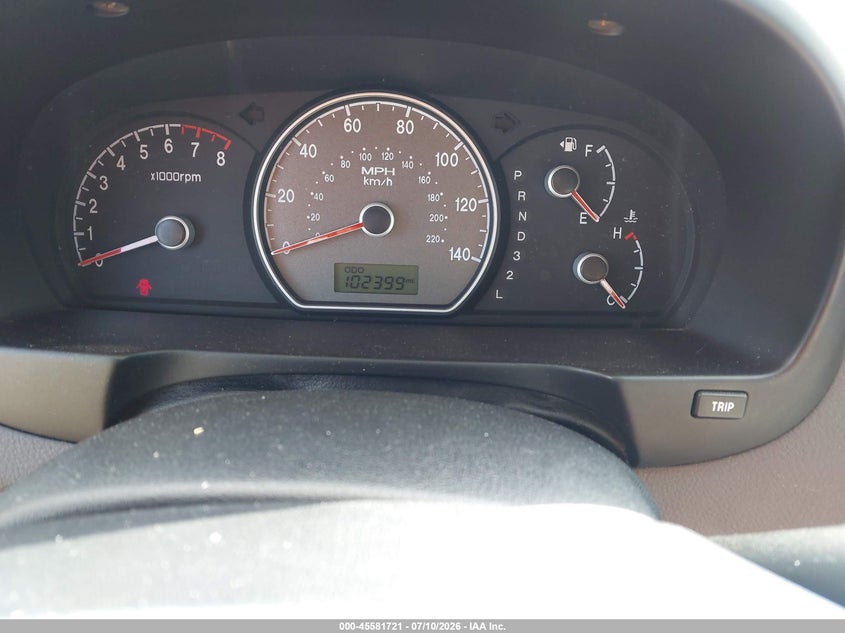 2008 Hyundai Elantra VIN KMHDU46D88U557861 IAAI salvage auction — NORMAL WEAR, Original (Texas), sold $800 on 2026-07-20 (photo 7)