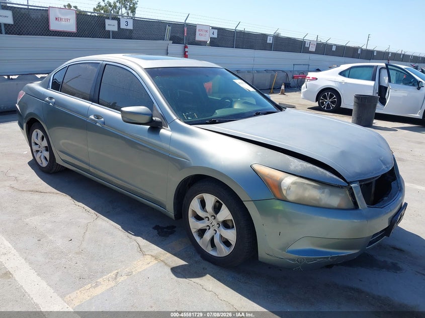 2008 Honda Accord VIN JHMCP26768C054663 IAAI salvage auction — FRONT & REAR, Salvage (California), sold $925 on 2026-07-22 (photo 1)