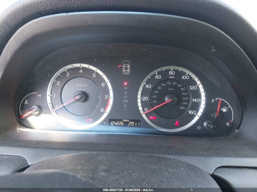 2008 Honda Accord VIN JHMCP26768C054663 IAAI salvage auction — FRONT & REAR, Salvage (California), sold $925 on 2026-07-22 (photo 7)
