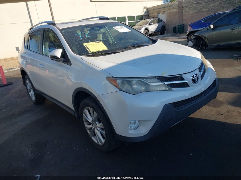 2013 Toyota Rav 4 VIN 2T3YFREV3DW031643 IAAI salvage auction — REAR END, Salvage Certificate (California), sold $2,700 on 2026-07-26 (photo 1)