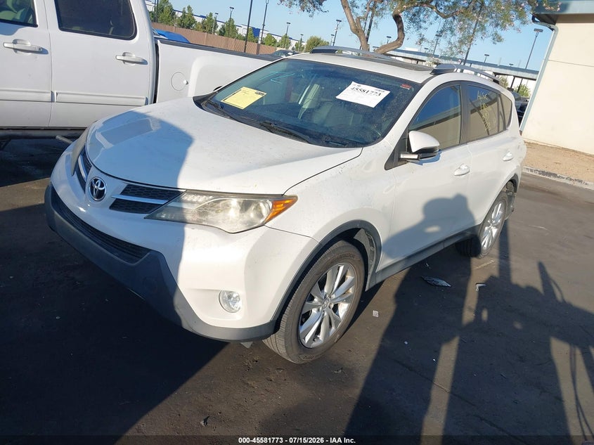 2013 Toyota Rav 4 VIN 2T3YFREV3DW031643 IAAI salvage auction — REAR END, Salvage Certificate (California), sold $2,700 on 2026-07-26 (photo 2)