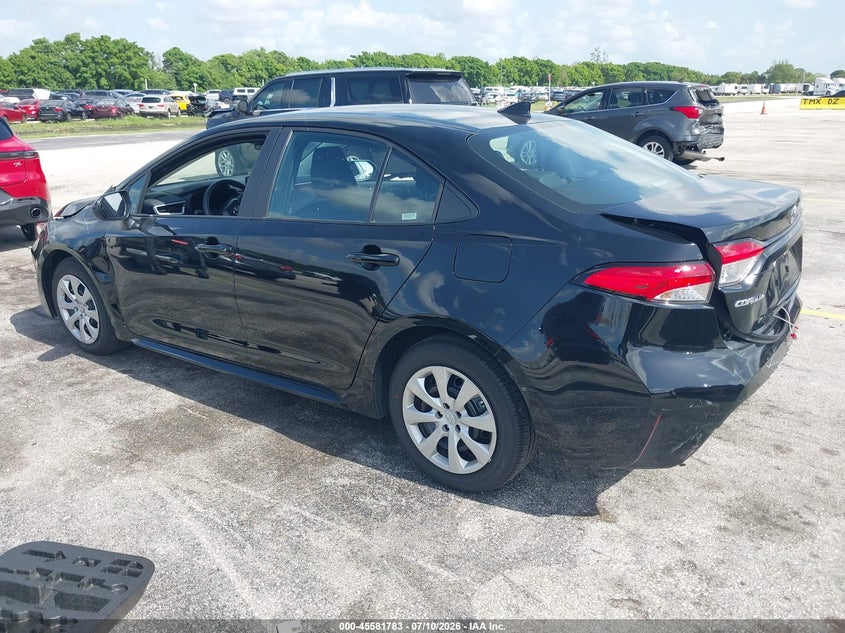 2026 Toyota Corolla VIN 5YFB4MDE0TP412262 IAAI salvage auction — FRONT & REAR, Clear (Florida), sold $25 on 2026-07-22 (photo 3)