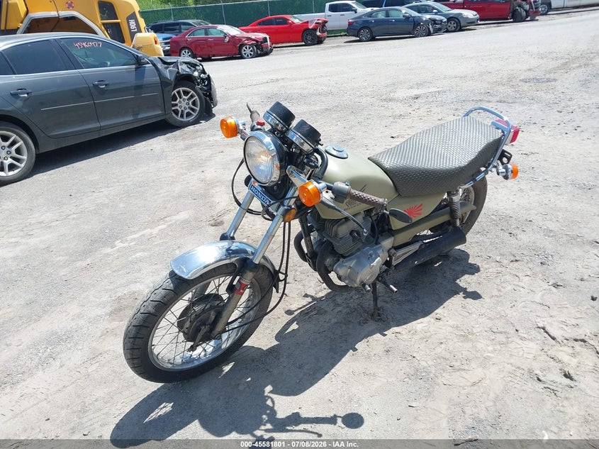 1982 Honda Cm250 VIN JH2MC0609CK016570 IAAI salvage auction — SIDE, Clear (New York), sold $125 on 2026-07-14 (photo 2)