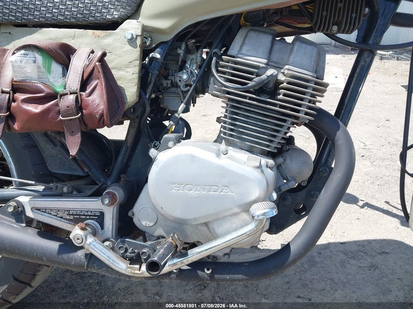 1982 Honda Cm250 VIN JH2MC0609CK016570 IAAI salvage auction — SIDE, Clear (New York), sold $125 on 2026-07-14 (photo 8)