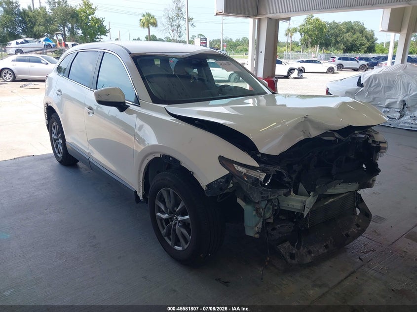 2020 Mazda Cx-9 VIN JM3TCABYXL0414640 IAAI salvage auction — FRONT END, Wait Title, sold $1,625 on 2026-08-26 (photo 1)