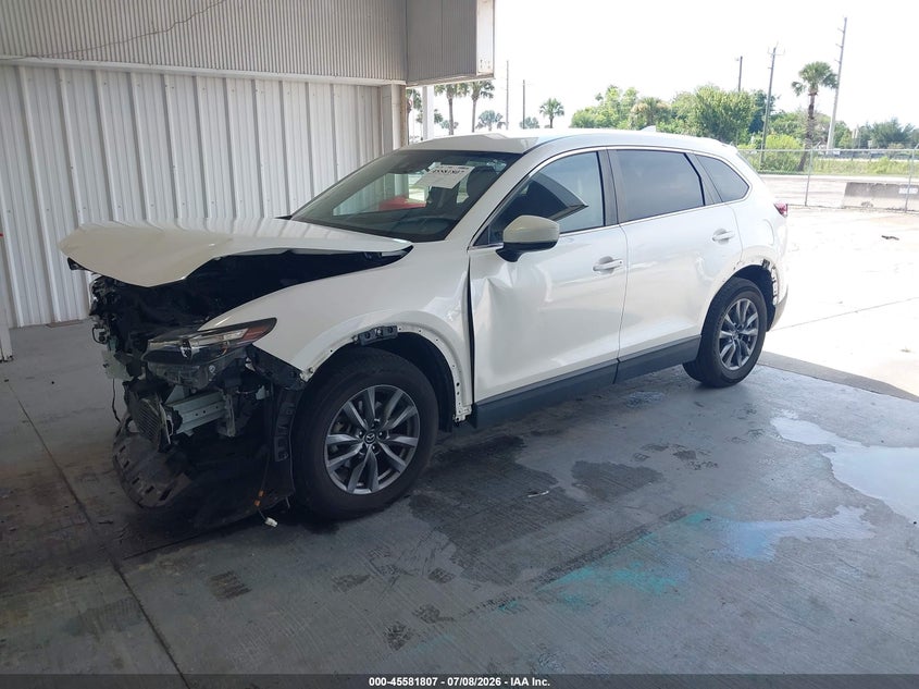 2020 Mazda Cx-9 VIN JM3TCABYXL0414640 IAAI salvage auction — FRONT END, Wait Title, sold $1,625 on 2026-08-26 (photo 2)