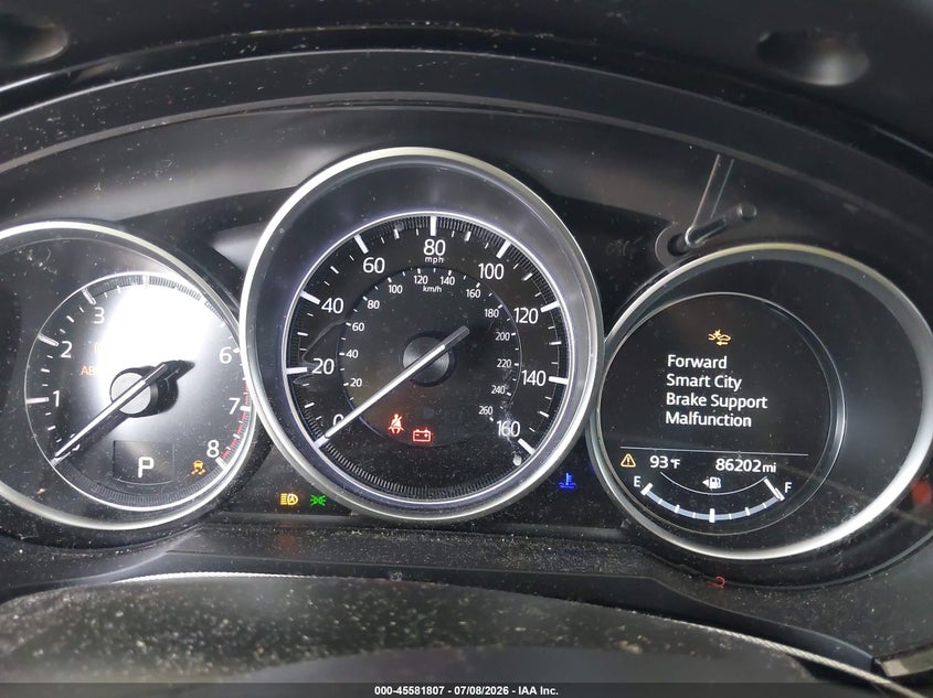 2020 Mazda Cx-9 VIN JM3TCABYXL0414640 IAAI salvage auction — FRONT END, Wait Title, sold $1,625 on 2026-08-26 (photo 7)