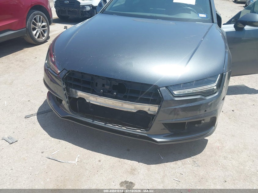 2017 Audi S7 VIN WAUWFAFC3HN025762 IAAI salvage auction — FRONT END, Original (Texas), sold $15,600 on 2026-08-20 (photo 6)