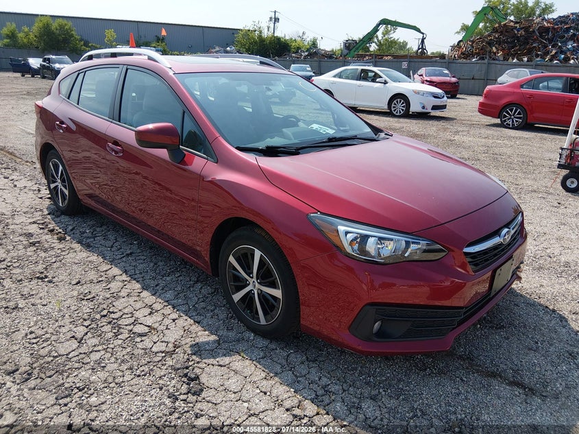 2022 Subaru Impreza VIN 4S3GTAD65N3729109 — IAAI salvage auction photo