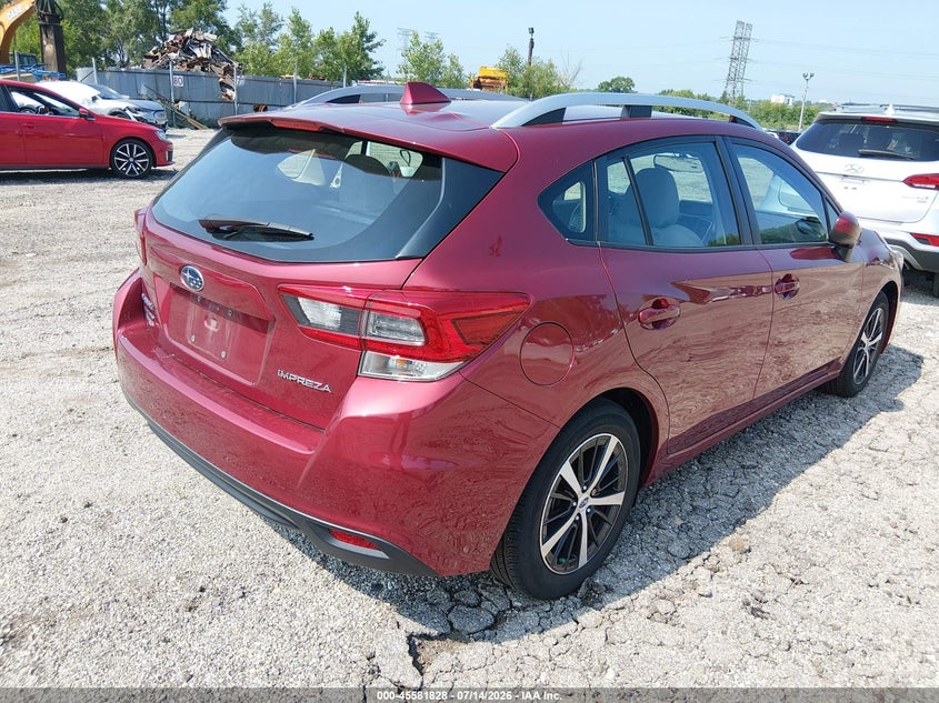 2022 Subaru Impreza VIN 4S3GTAD65N3729109 IAAI salvage auction — WATER/FLOOD, Salvage (Illinois), sold $9,400 on 2026-08-17 (photo 4)