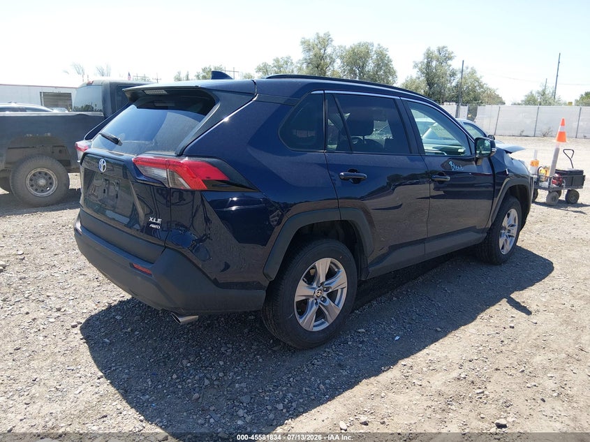 2025 Toyota Rav 4 VIN 2T3P1RFV9SW527553 IAAI salvage auction — LEFT FRONT, Salvage Title, sold $13,150 on 2026-08-19 (photo 4)