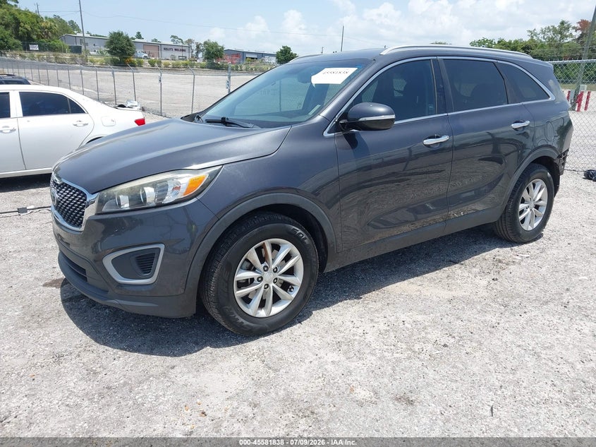 2018 Kia Sorento VIN 5XYPG4A32JG402303 IAAI salvage auction — REAR END, Rebuildable (Florida), sold $2,000 on 2026-07-30 (photo 2)