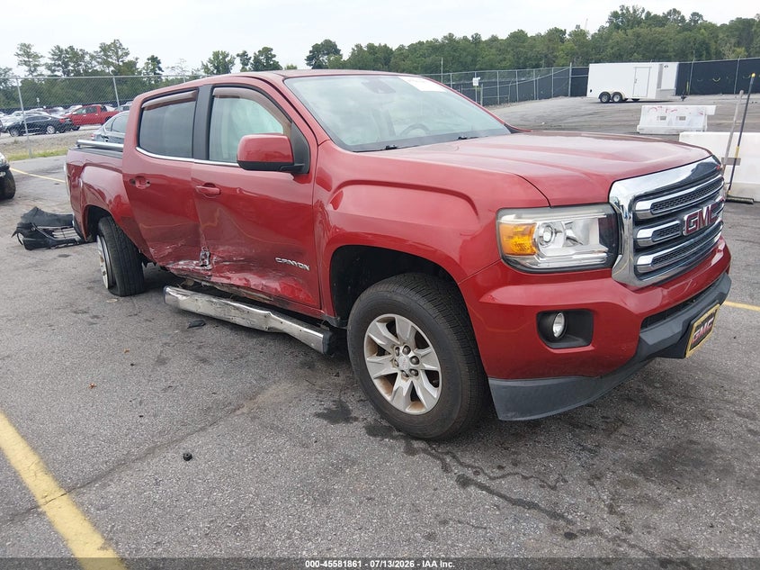 2015 Gmc Canyon VIN 1GTG5BE30F1248699 IAAI salvage auction — LEFT & RIGHT, Salvage (South Carolina), sold $25 on 2026-08-19 (photo 1)