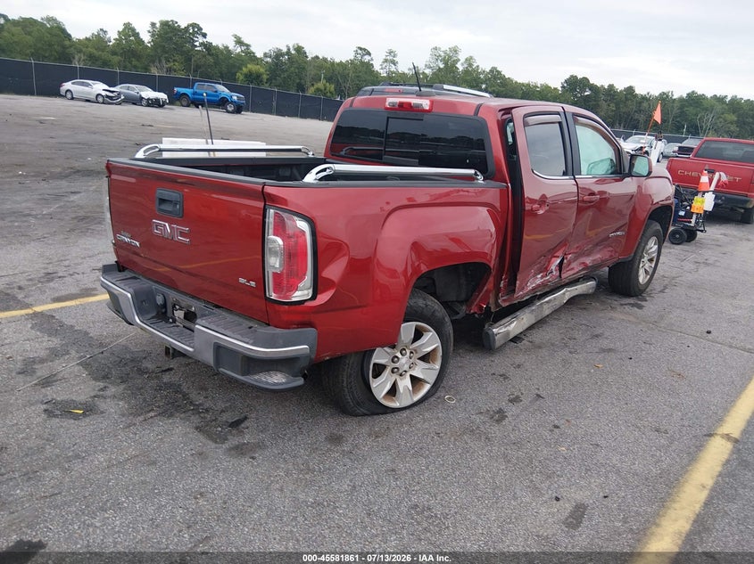 2015 Gmc Canyon VIN 1GTG5BE30F1248699 IAAI salvage auction — LEFT & RIGHT, Salvage (South Carolina), sold $25 on 2026-08-19 (photo 4)