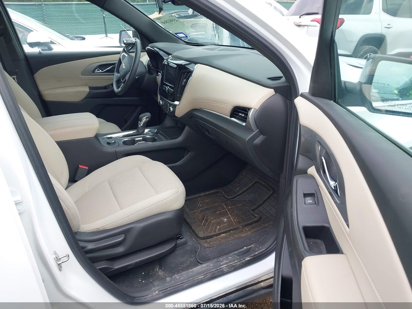 2022 Chevrolet Traverse VIN 1GNERFKW6NJ108664 IAAI salvage auction — UNKNOWN, Enterprise Vehicles Clear Only (Texas), sold $21,000 on 2026-07-29 (photo 5)