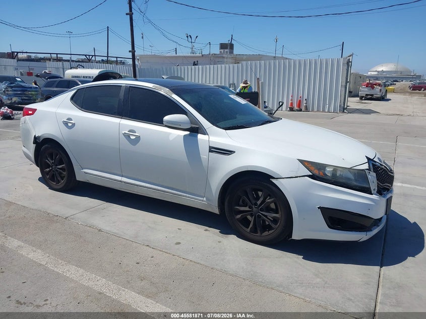 2012 Kia Optima VIN 5XXGN4A65CG076214 IAAI salvage auction — FRONT END, Salvage Title, sold $650 on 2026-07-29 (photo 1)