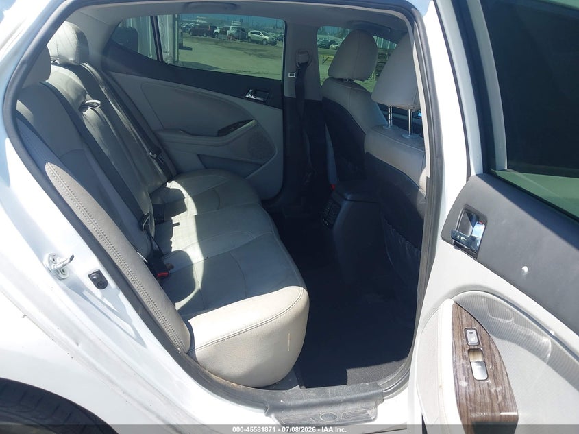 2012 Kia Optima VIN 5XXGN4A65CG076214 IAAI salvage auction — FRONT END, Salvage Title, sold $650 on 2026-07-29 (photo 8)
