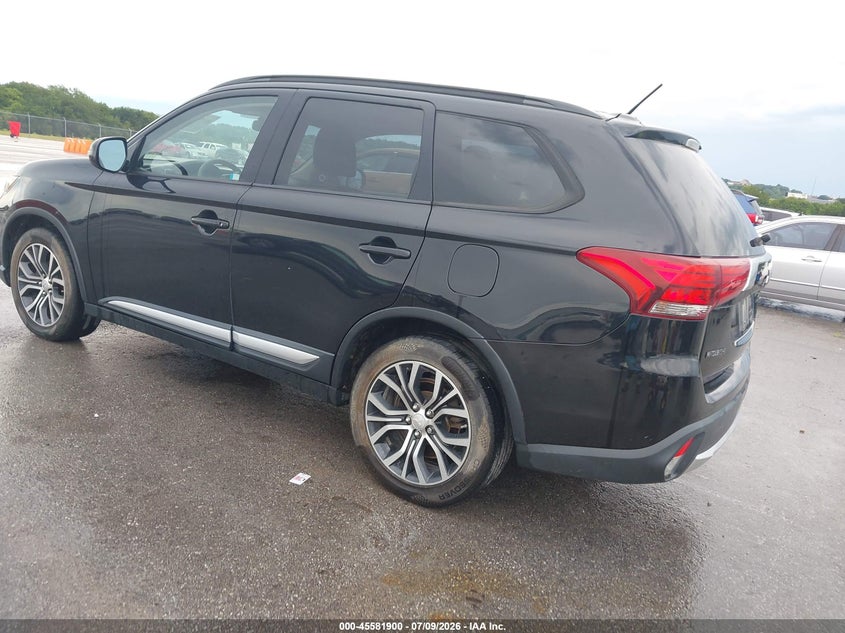 2016 Mitsubishi Outlander VIN JA4AZ3A39GZ022616 IAAI salvage auction — RIGHT FRONT, Salvage (Missouri), sold $2,000 on 2026-08-23 (photo 3)