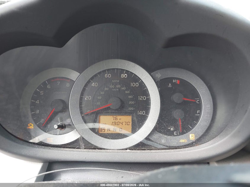 2011 Toyota Rav4 VIN JTMBF4DV9BD040853 IAAI salvage auction — NORMAL WEAR, Clear (Virginia), sold $2,000 on 2026-07-15 (photo 7)