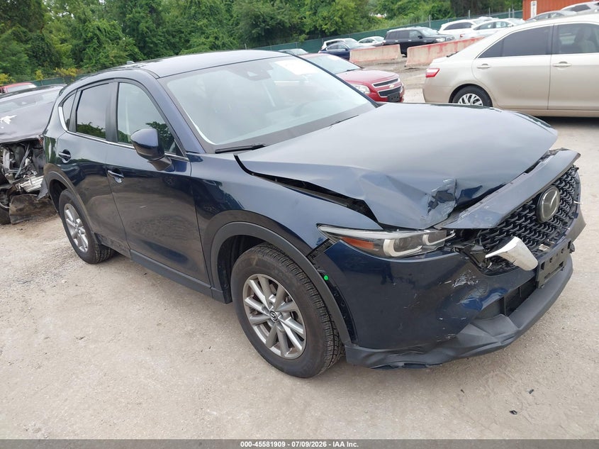 2022 Mazda Cx-5 VIN JM3KFBBMXN1592079 IAAI salvage auction — FRONT END, Salvage - Greater Than 75% (Maryland), sold $5,000 on 2026-08-02 (photo 1)