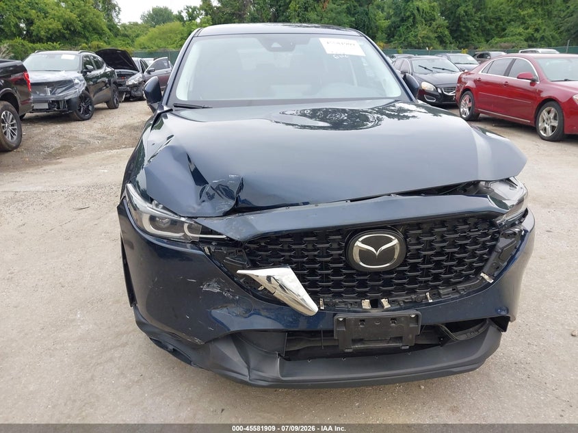 2022 Mazda Cx-5 VIN JM3KFBBMXN1592079 IAAI salvage auction — FRONT END, Salvage - Greater Than 75% (Maryland), sold $5,000 on 2026-08-02 (photo 6)
