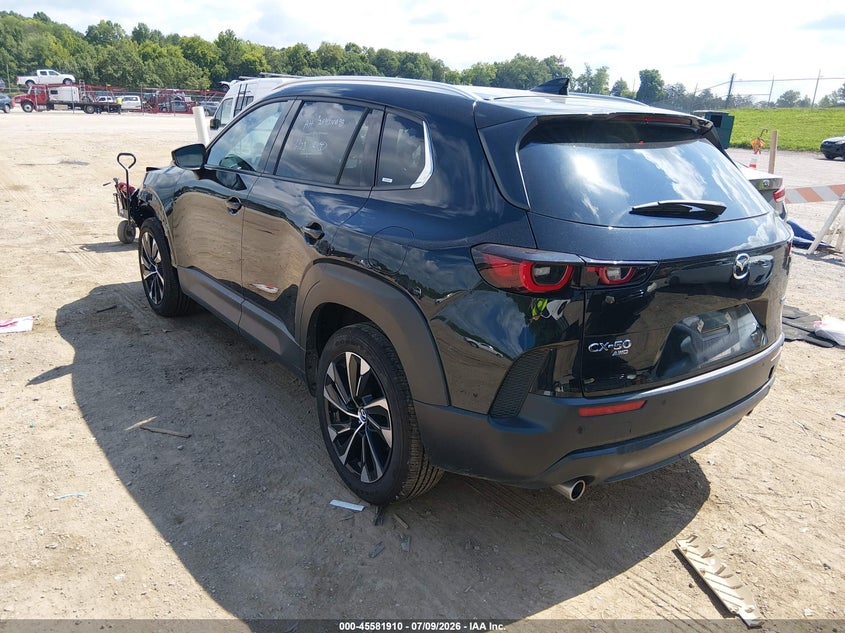 2026 Mazda Cx-50 VIN 7MMVAAEWXTN151022 IAAI salvage auction — LEFT FRONT, Salvage Title, sold $14,100 on 2026-07-22 (photo 3)