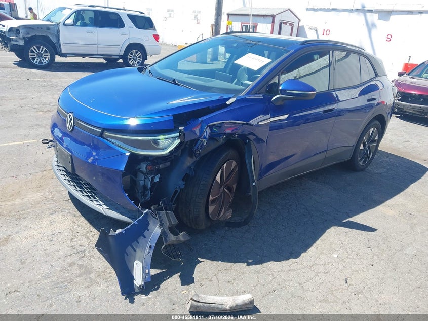 2021 Volkswagen Id.4 VIN WVGTMPE22MP024281 IAAI salvage auction — LEFT FRONT, Salvage (Oregon), sold $7,900 on 2026-08-27 (photo 2)