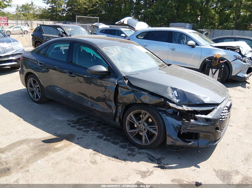 2024 Audi A3 VIN WAUGUDGYXRA127977 — IAAI salvage auction photo