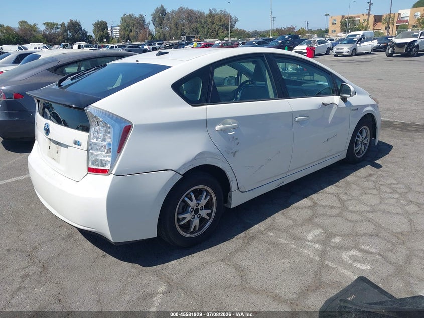 2010 Toyota Prius VIN JTDKN3DU7A0012026 IAAI salvage auction — LEFT FRONT, Salvage (California), sold $1,150 on 2026-07-23 (photo 4)