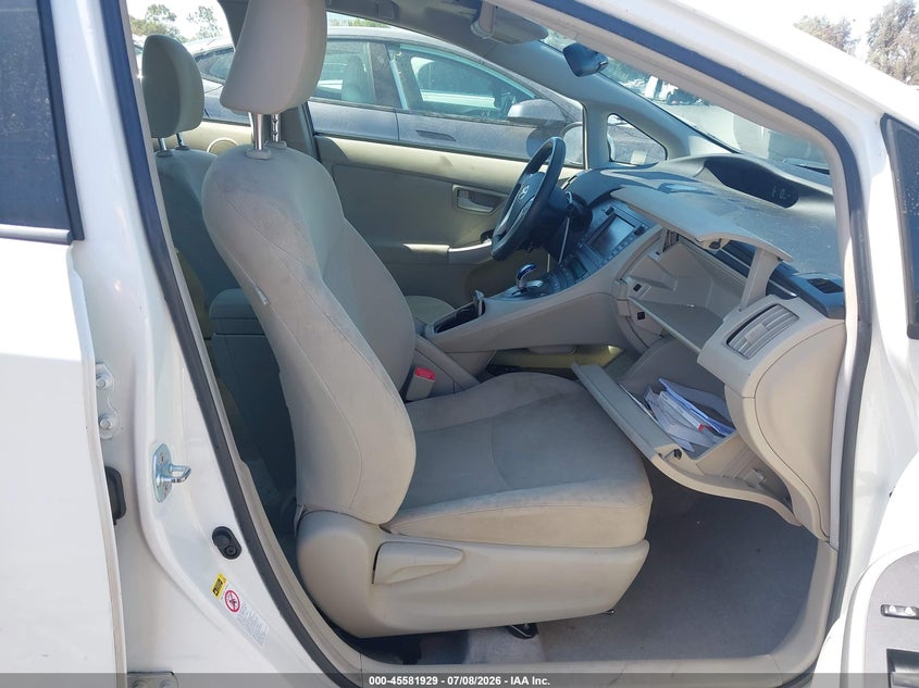 2010 Toyota Prius VIN JTDKN3DU7A0012026 IAAI salvage auction — LEFT FRONT, Salvage (California), sold $1,150 on 2026-07-23 (photo 5)